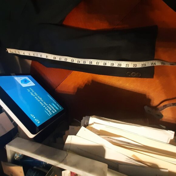 Vintage Men's Mani By Giorgio Armani 2 Pieces Tux Black Sz40/34 PreLoved Excelle - Picture 5 of 14